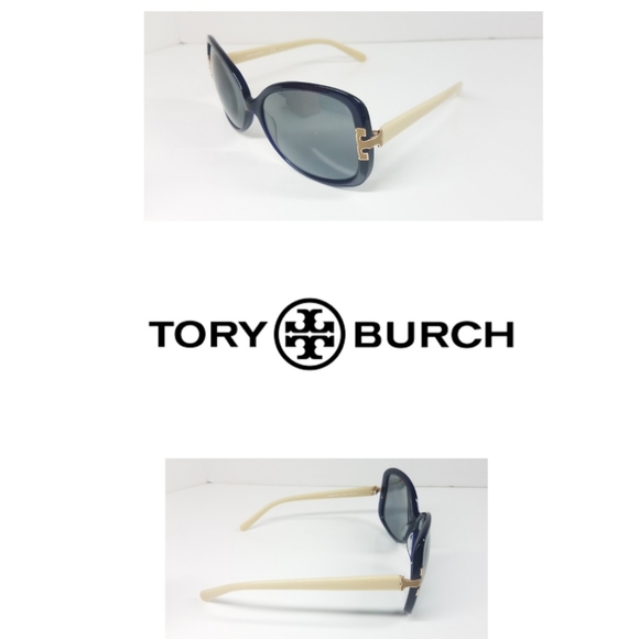Tory Burch RX Olive Block T-Hinge Sunglasses 937/17 - Picture 1 of 14